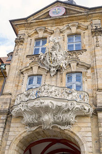 德国班贝格历史的市政厅