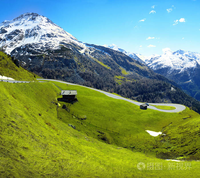 阿尔卑斯山全景