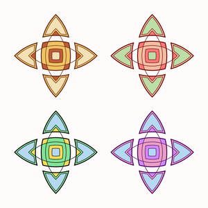 轴对称矢量喷管组 4 对称几何形状照片