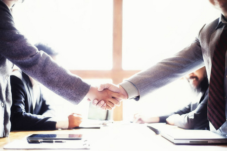 交易业务项目，业务的业务伙伴关系握手