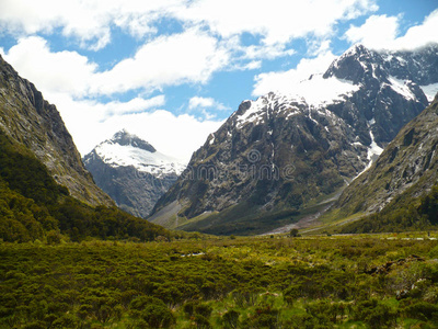 新西兰山地景观