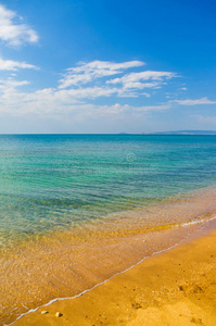 夏季海滩海岸