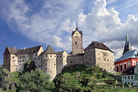 捷克共和国洛基波希米亚的古堡