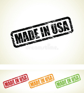 美国制造邮票