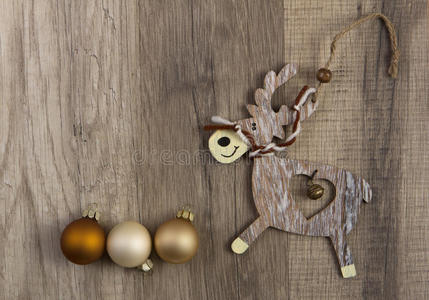 麋鹿作为圣诞装饰品图片