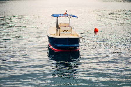 游艇和小船在亚德里亚海
