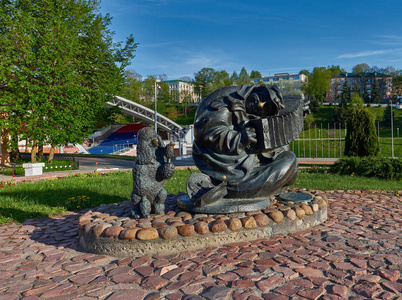 景点的白俄罗斯 波洛茨克 维捷布斯克