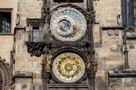 在布拉格天文钟