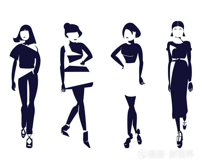 时尚衣服图片简笔画【时尚的衣服图片】