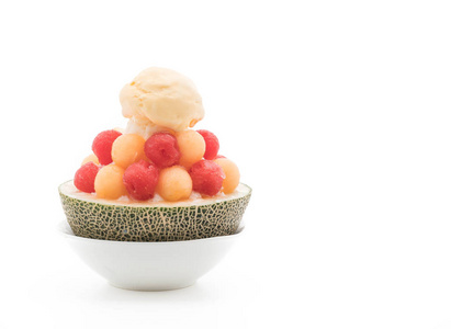 冰瓜 Bingsu，著名韩国冰淇淋