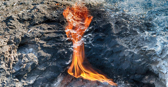 在土耳其永恒火焰照片