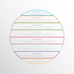 矢量图模板用于详细的报告。8 的所有主题