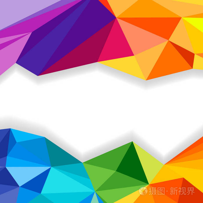 您设计的矢量多边形模式插画-正版商用图片0ykz84-摄图新视界