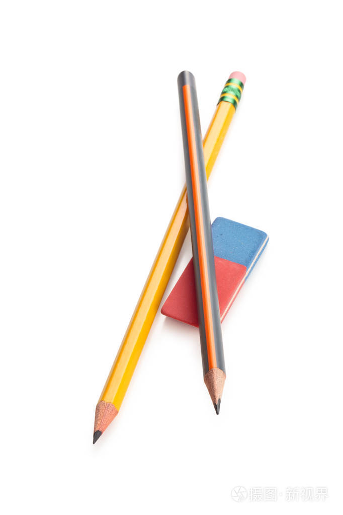 铅笔和橡皮擦照片-正版商用图片0ykzh7-摄图新视界