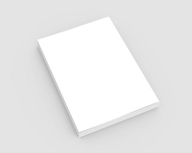 空白的硬皮书模板