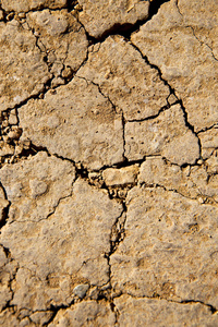 棕色干燥的沙子在萨哈拉沙漠摩洛哥和抽象
