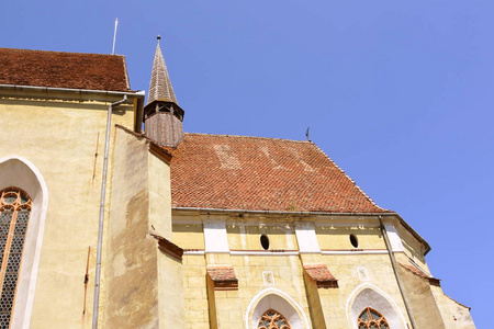 强化中世纪教会 Biertan，特兰西瓦尼亚，罗马尼亚