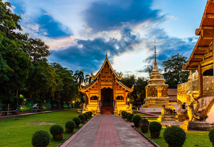 清迈的佛教寺院