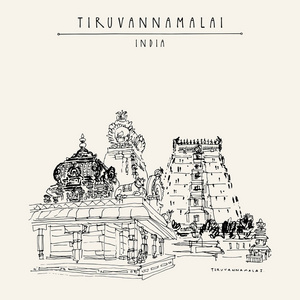 Tiruvannamalai，泰米尔纳德邦印度