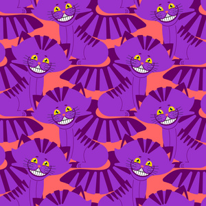 笑嘻嘻柴郡猫图片