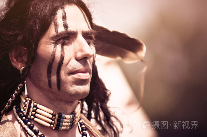 美洲印第安人的肖像