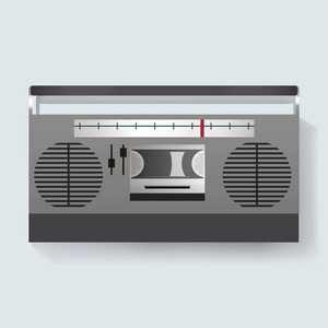 复古收音机播放机