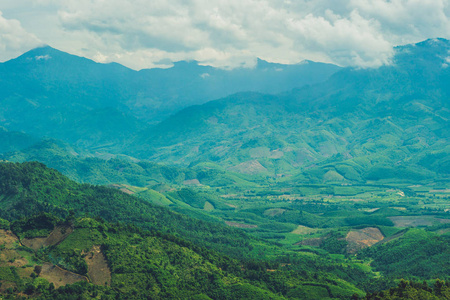 大叻山的奇妙的风景