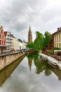 布鲁日，比利时的运河