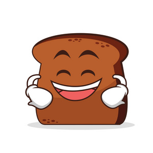 卡通面包人物图片