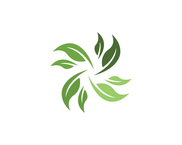 增长的树叶符号图片