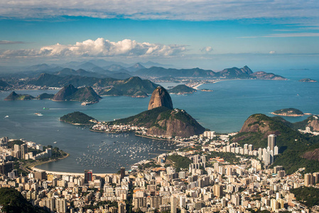 里约热内卢市的视图