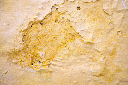 在纹理墙和摩洛哥非洲黄色