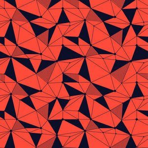 矢量多边形图像,以星空或空间的形式,由点,线和形状组成,以恒星的