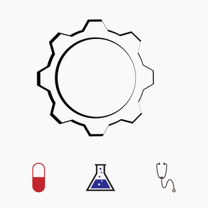 齿轮的标志图标