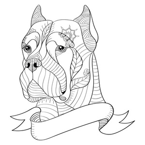 藏獒打印图片-藏獒打印素材-藏獒打印插画-摄图新视界