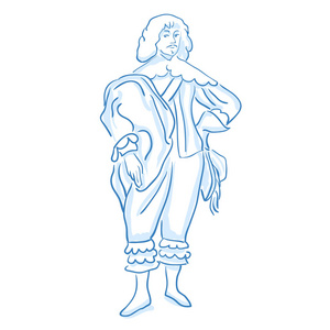 中世纪贵族图片-中世纪贵族素材-中世纪贵族插画-摄图新视界