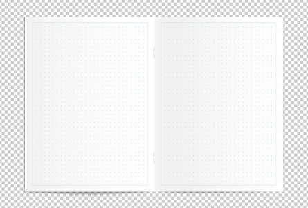 传播的现实空白虚线的抄写本照片