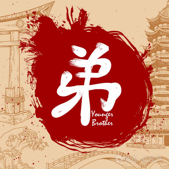 日语写作汉字与意义-弟弟