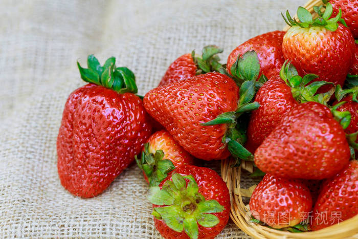 草莓新鲜的草莓红色的strewberry草莓汁