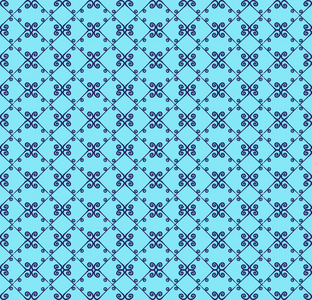 观赏的无缝模式。在蓝颜色的背景。壁纸 纺织 包装 打印 内政 地板 织物的无尽模板。抽象的纹理。传统民族装饰设计