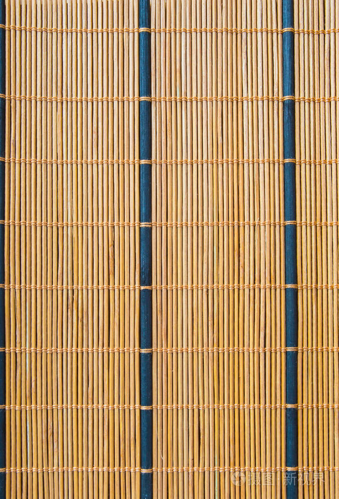背景竹帘是天然竹麻绳的组成部分高分辨率竹子纹理图片