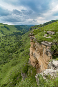 北高加索地区。Berezovskoe 峡谷