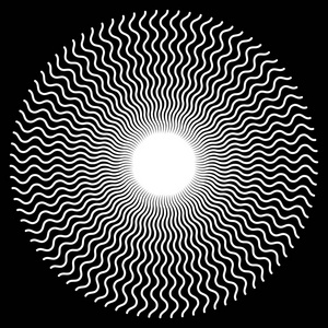 锯齿形螺旋抽象设计模式照片