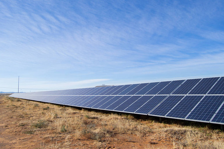 太阳能电池板太阳能农场