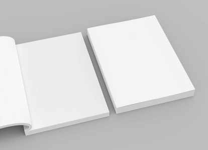 空白的书籍设计图片