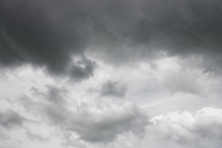 天空中的阴雨云.雨前照片