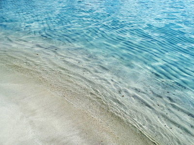 水纹理沙海滩夏季假日背景