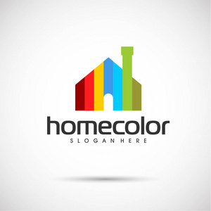 Homecolor 标志模板