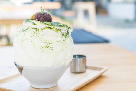 绿茶 bingsu