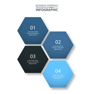 业务信息图表设计模板矢量